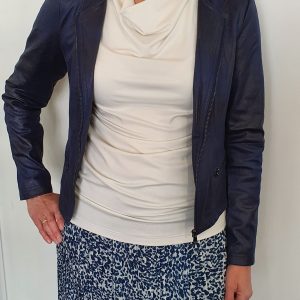 Jacy Jacke Kunstleder